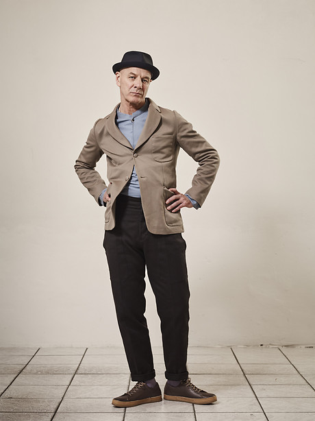 Shamrock Jacket, Formal Tee w Stand up Collar, Flat Pant 5" Fitted Pockets Shamrock Jacket, Formal Tee w Stand up Collar, Flat Pant 5" Fitted Pockets