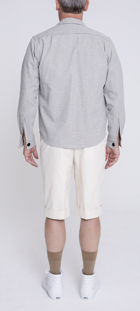 Shirt Ullrich Jacket über Gatsby Narrow Hem Shorts Shirt Ullrich Jacket über Gatsby Narrow Hem Shorts