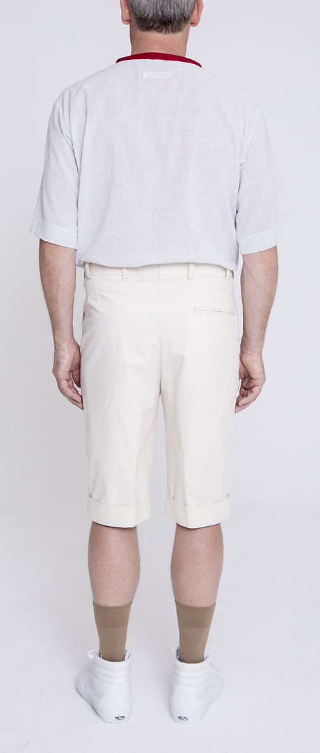 Tee Shirt über Gatsy Narrow Hem Shorts Tee Shirt über Gatsy Narrow Hem Shorts