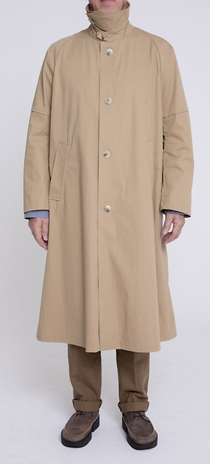 Trench Coat über Gatsby Narrow Hem, Front