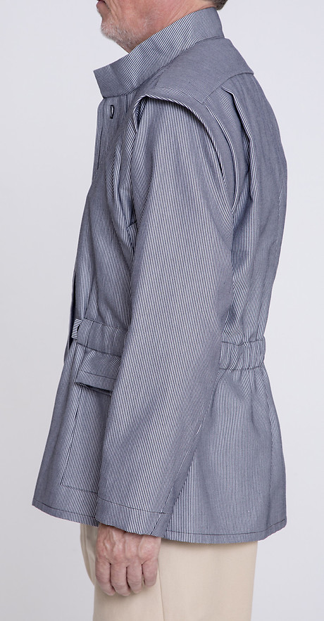 Belted Shirt Jacket, Seite Belted Shirt Jacket, Seite