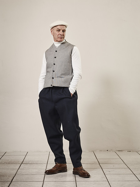 Vest, Turtle Neck, New Wide Pant Vest, Turtle Neck, New Wide Pant