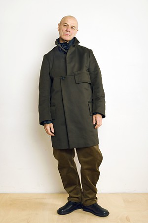 Flap Coat Turtle Bomber Sickel-leg Pant