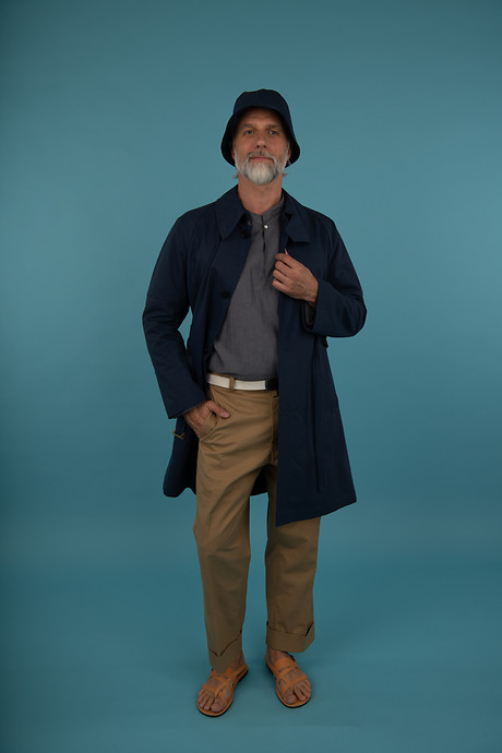 Trench Coat Formal Tee with Stand Up Collar New Formal Baggy Pant Ankle Length Bucket Hat Trench Coat Formal Tee with Stand Up Collar New Formal Baggy Pant Ankle Length Bucket Hat