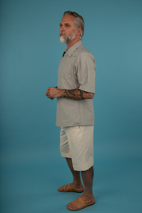 Balcony Shirt with Short Sleeve Gatsby Shorts Balcony Shirt with Short Sleeve Gatsby Shorts
