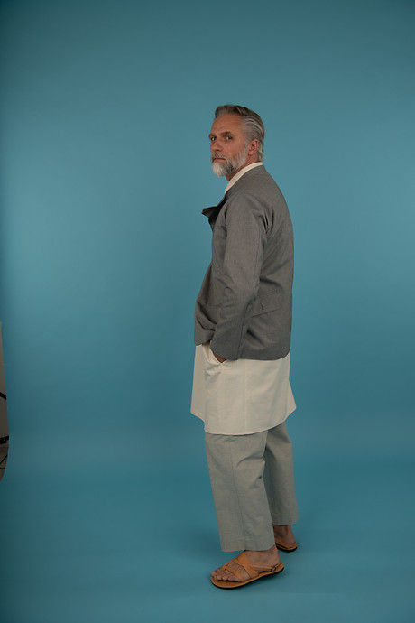 P-Jacket Tunic Formal Baggy Pant Ankle Length P-Jacket Tunic Formal Baggy Pant Ankle Length