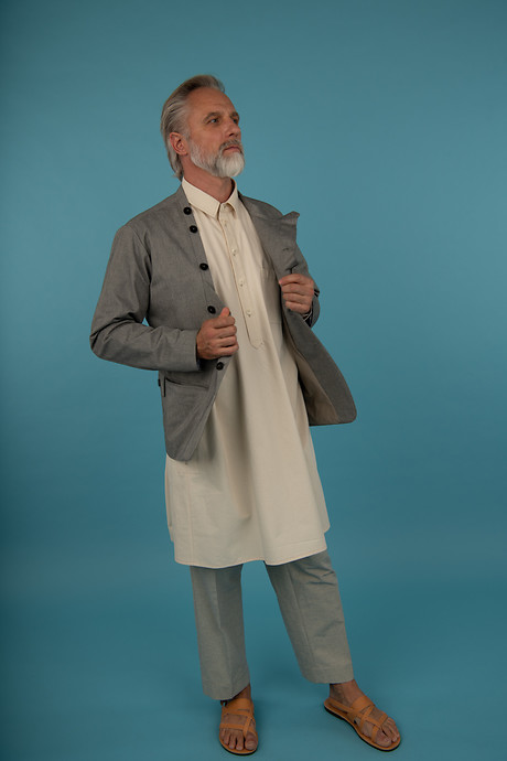 P-Jacket Tunic Formal Baggy Pant Ankle Length P-Jacket Tunic Formal Baggy Pant Ankle Length