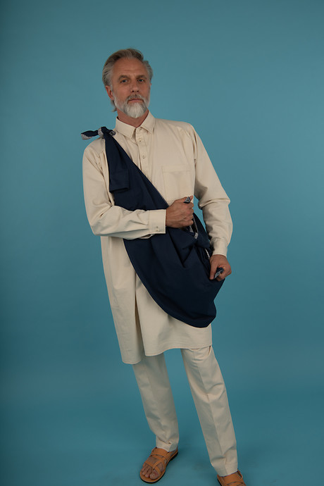 Tunic Gatsby Narrow Hem Katakake Fukuro Tunic Gatsby Narrow Hem Katakake Fukuro