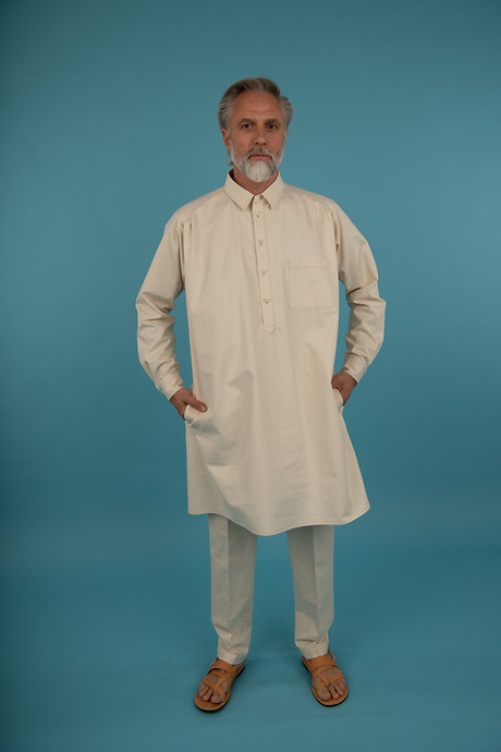 Tunic Gatsby Narrow Hem Katakake Fukuro Tunic Gatsby Narrow Hem Katakake Fukuro
