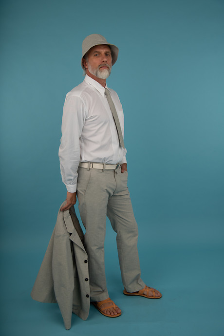 Blazer Eugen Shirt Ullrich vertically Tie Suit Pant with French Pocket Bucket Hat Blazer Eugen Shirt Ullrich vertically Tie Suit Pant with French Pocket Bucket Hat