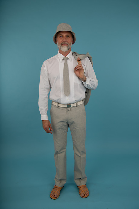 Blazer Eugen Shirt Ullrich vertically Tie Suit Pant with French Pocket Bucket Hat Blazer Eugen Shirt Ullrich vertically Tie Suit Pant with French Pocket Bucket Hat