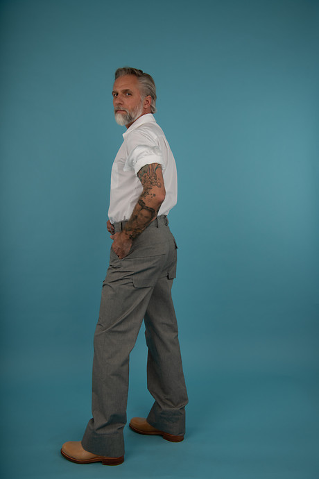Elongated Trench Shirt Ullrich vertically Slacks Elongated Trench Shirt Ullrich vertically Slacks