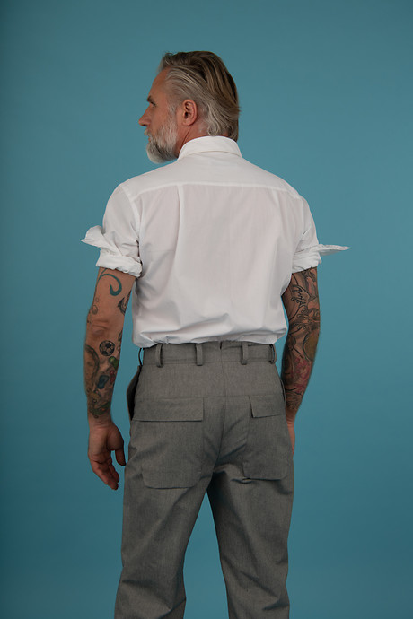 Elongated Trench Shirt Ullrich vertically Slacks Elongated Trench Shirt Ullrich vertically Slacks