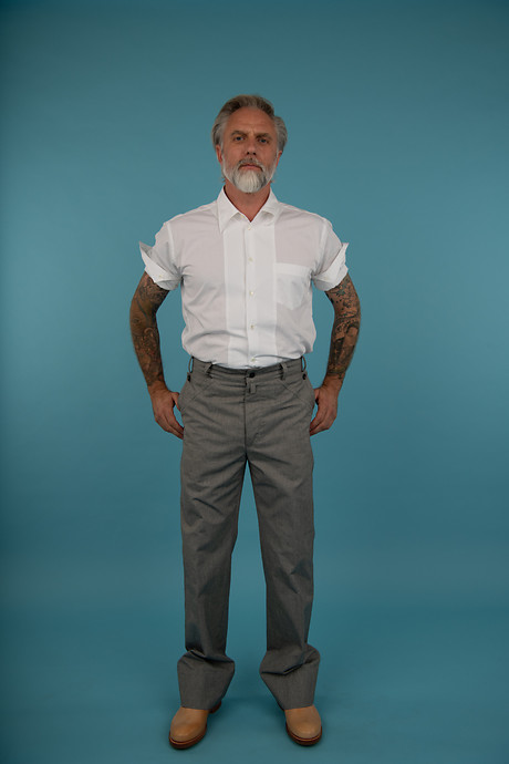 Elongated Trench Shirt Ullrich vertically Slacks Elongated Trench Shirt Ullrich vertically Slacks