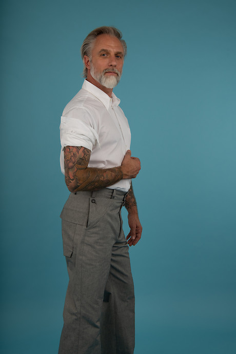 Elongated Trench Shirt Ullrich vertically Slacks Elongated Trench Shirt Ullrich vertically Slacks