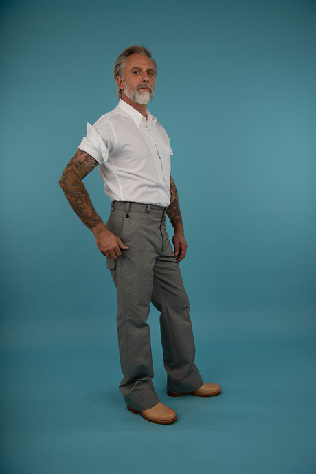 Elongated Trench Shirt Ullrich vertically Slacks Elongated Trench Shirt Ullrich vertically Slacks