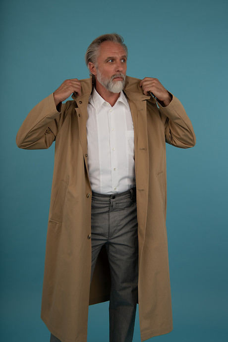 Elongated Trench Shirt Ullrich vertically Slacks Elongated Trench Shirt Ullrich vertically Slacks
