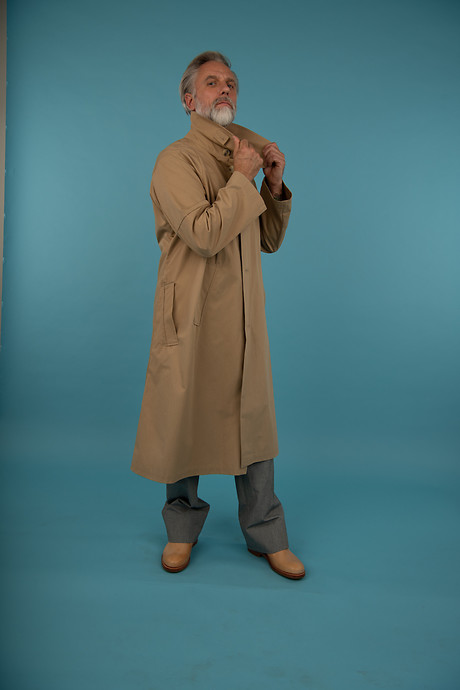 Elongated Trench Shirt Ullrich vertically Slacks Elongated Trench Shirt Ullrich vertically Slacks