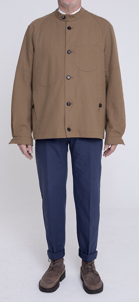 Formal Blouson über Flat Pants 50's Formal Blouson über Flat Pants 50's