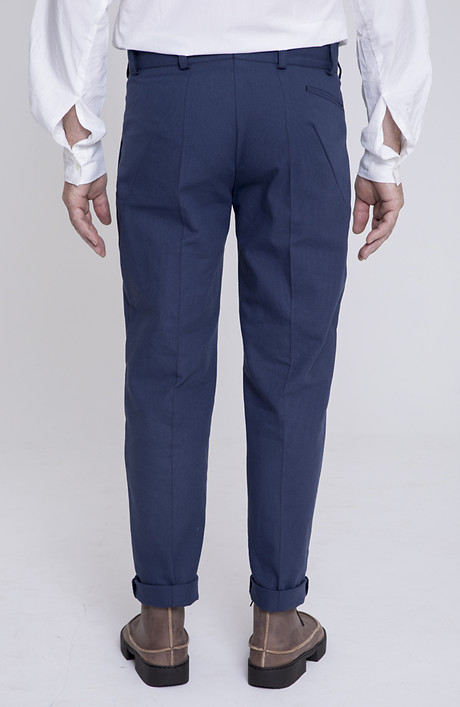 Flat Pants 50's, Rückenansicht Flat Pants 50's, Rückenansicht