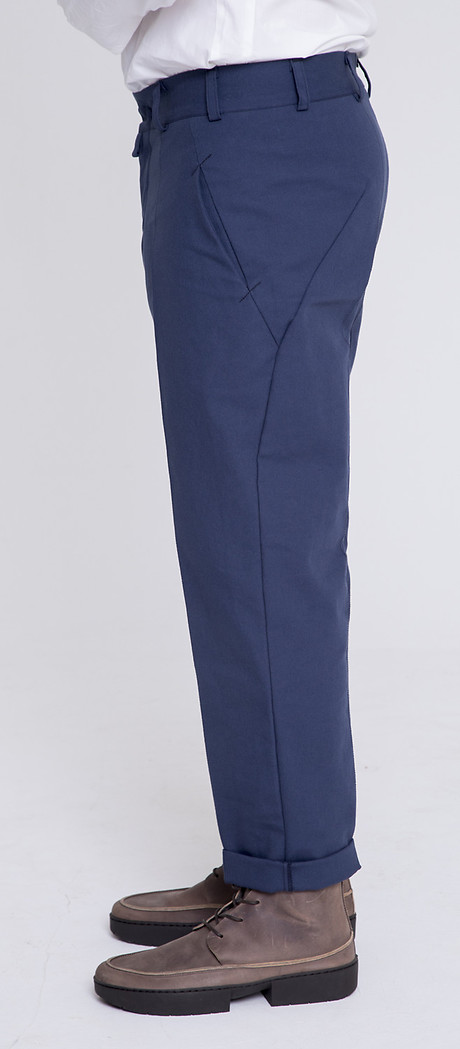 Flat Pants 50's, Seitenansicht Flat Pants 50's, Seitenansicht