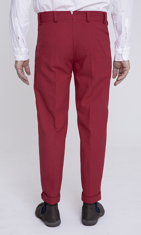 Flat Pants 50's, Rücken Flat Pants 50's, Rücken